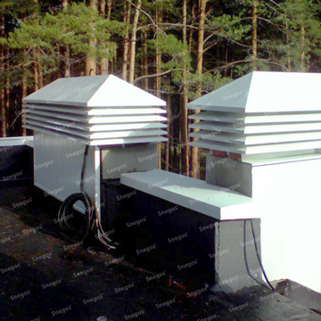 Монтаж зонтов на трубы отопления и вентиляции Монтаж зонтов на трубы отопления и вентиляции