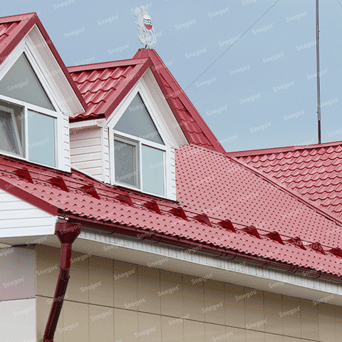 Монтаж снегозадержателей Монтаж снегозадержателей